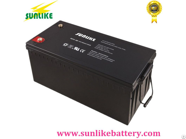 Deep Cycle Solar Power Gel Battery 12v180ah