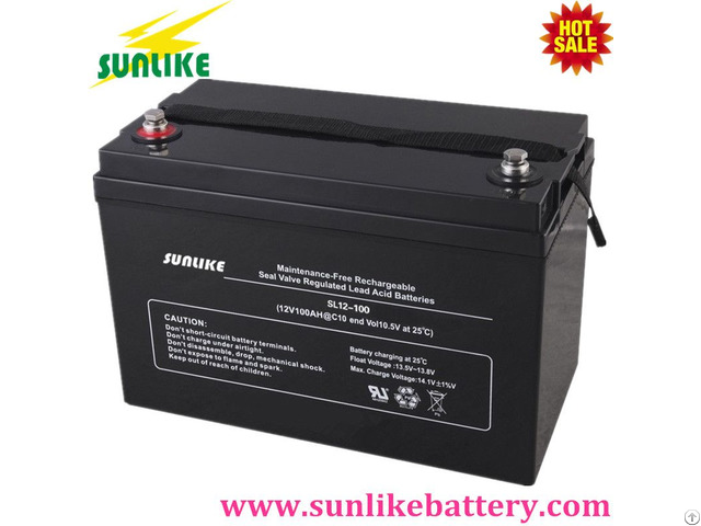 Ce Approved 3years Warranty Deep Cycle Ups Solar Power Battery 12v100ah