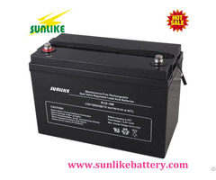 Ce Approved 3years Warranty Deep Cycle Ups Solar Power Battery 12v100ah