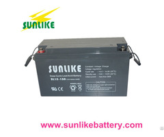 Solar Power Lead Acid Battery 12v150ah Free Maintenance 12years Life