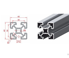 40x40 Light Sigma Profile Slot10