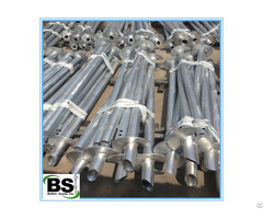 Better Screw Seamless High Tensile Pipe Round Shaft Helical Piles