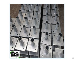 House Foundation Push Pier Helical Brackets