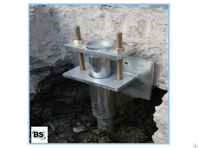 Steel Push Piers System For Foundation Stabilization