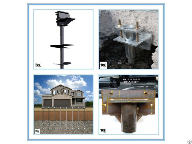 Anchoring Rods Used For The Foundation Of Road Light