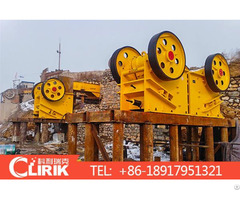 Jaw Stone Crushing Industrial Machines