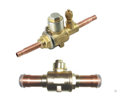 High Quality Pressure Gbc Type Brass Ball Valve Shut Off Refrigeration