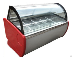 Luxuriousiced Cabinet Cryogenic Ice Cream Display Cabinets