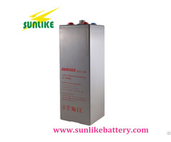 2v1000ah Opzv Tubular Gel Battery With 25years Life