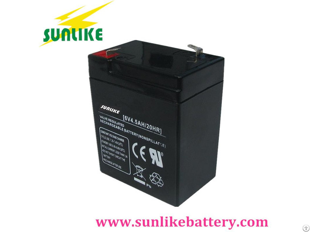 Deep Cycle Lead Acid Agm Solar Power Ups Battery 6v4 5ah