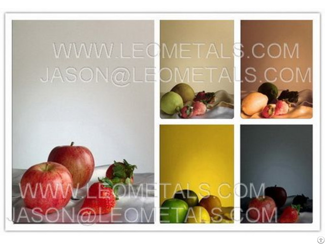 Stainless Steel Color Sheets
