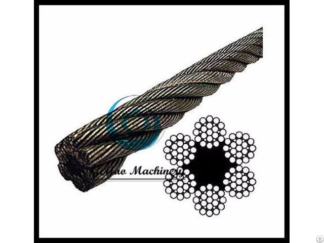 Bright Wire Rope Eips Fc 6x19 Class Lineal Foot