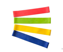 Custom Printed Exercise Oem Latex Resistance Circle Loop Logo