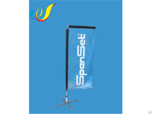 China Customized High Quality Cheap Display Flag Rectangle Banners Wholeasale