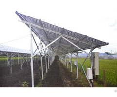 Solar Pv Ground Mounting System For Agricultural Farmland Green House Ul Iso Sgs Standard