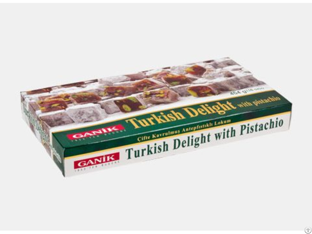 Double Roasted Turkish Delight With Pistachio 454 G