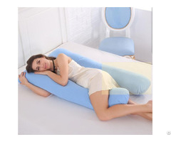 China Washable Soft Comfortable Cotton Pregnancy Maternity U Shaped Pillow Wholesale