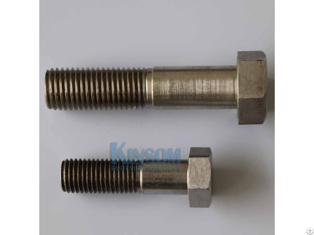 Stainless Steel Bolts Hex Partial Bolt