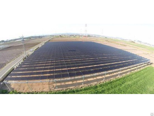 100kw 200kw 500kw 1mw Solar Panel Ground Mounting System With Anodized Aluminum Structure