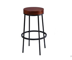 China New Design Factory Price High Quality Brown Counter Height Bar Stool