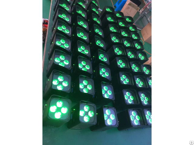 6x6in1 Led Remote Control Battery Dmx512 Par