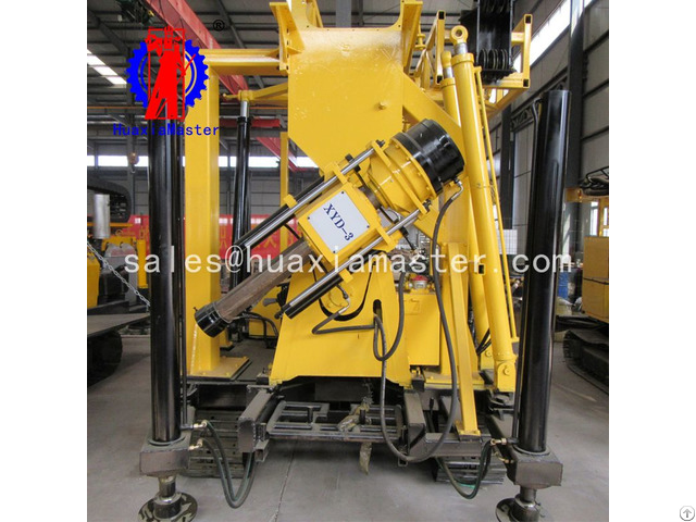 Xyd 3 Crawler Hydraulic Core Drilling Rig For China