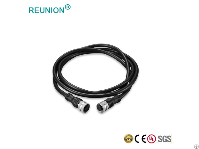 M8 Male Female Metal Waterproof Plug Connector