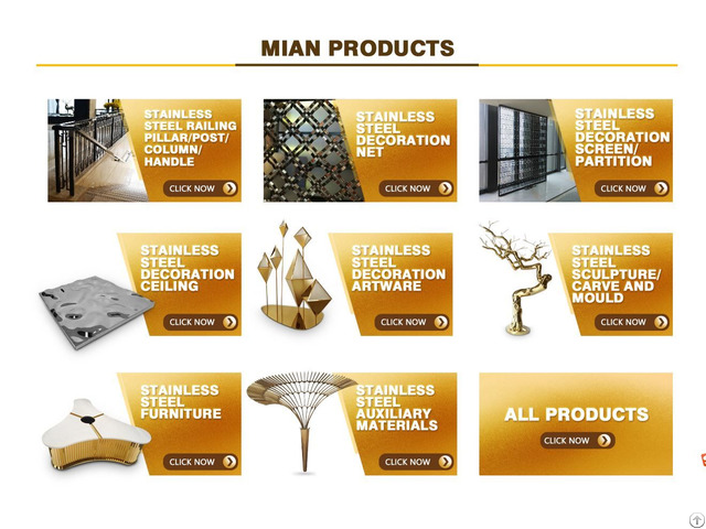 Stainless Steel Decoration Product