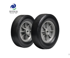 Ten Inch Solid Rubber Wheel For Generator Pressure Washer Hand Cart Wholesale