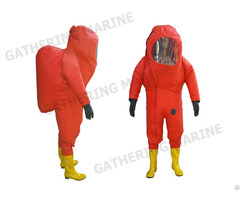 Heavy Duty Type Chemical Protective Suit