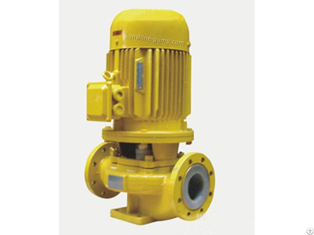 Gbf Vertical Fluorine Plastic Lined Centrifugal Pump
