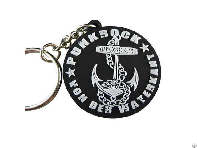 Customized Rubber Keychain For Promotion