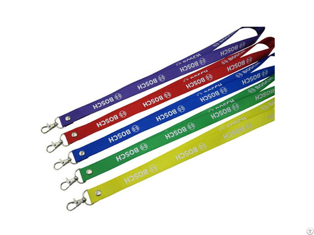 Cheap Custom Printed Nylon Lanyards For Tradeshow