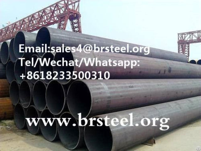 Ms Erw Welded Black Steel Pipe