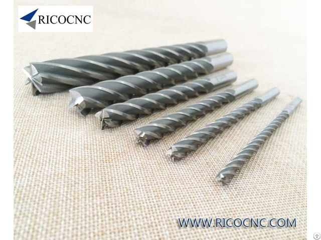 Hss Foam Cutting Tool End Mill Router Bits