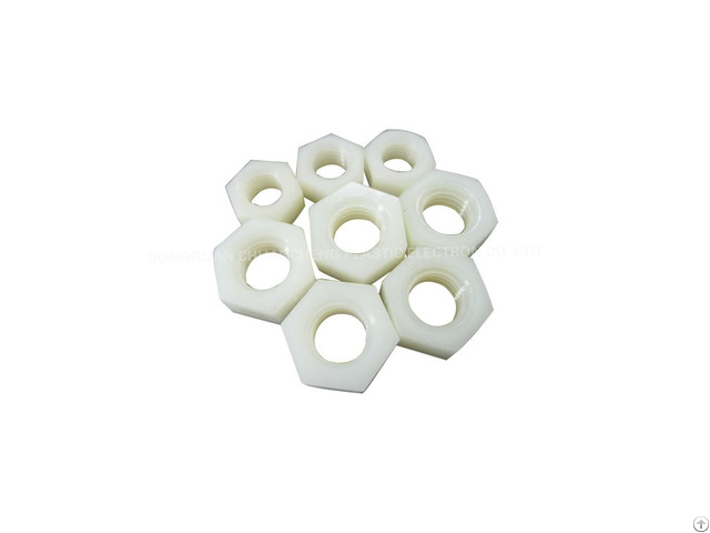 Good Quality White Color Plastic Nylon Screw