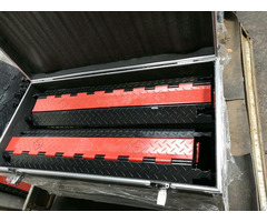 Poprealm Pu 2 Channels Cable Ramp For Outdoors Event