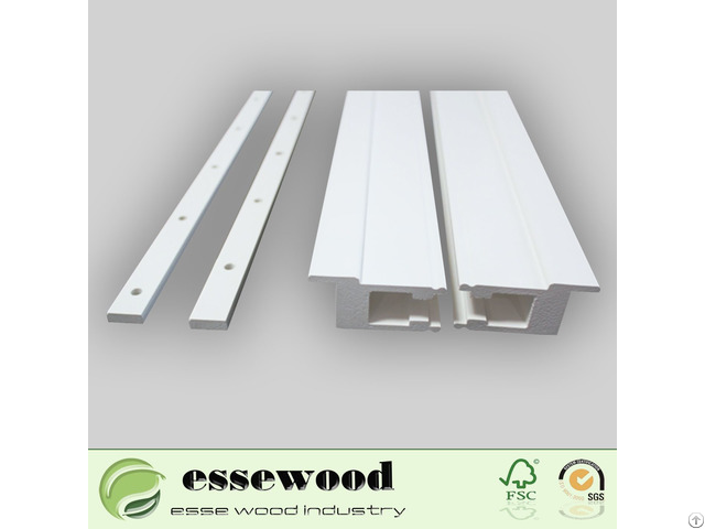 White Window Pvc Shutter Components