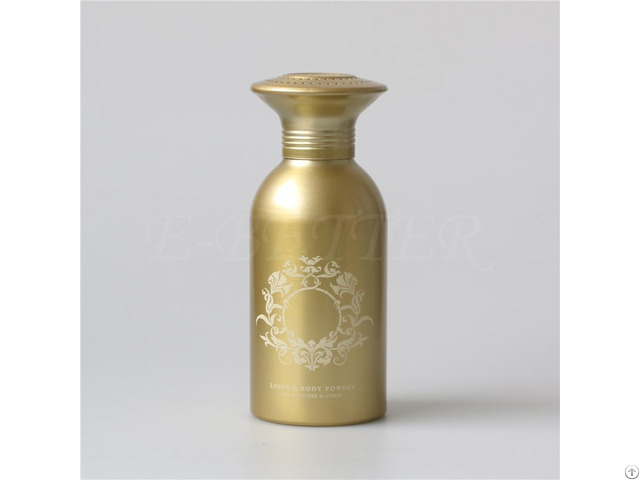 Aluminum 250 Ml Powder Bottle For Cosmetics