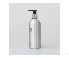 Aluminum Cosmetic Pump Bottle 500 Ml For Oils Packaging