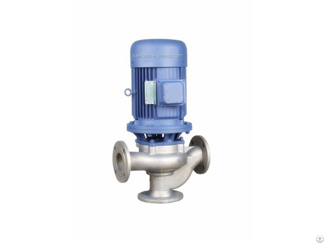 Gwp Stainless Steel Vertical Pipeline Sewage Pump