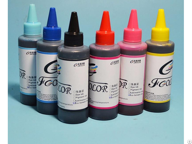 New Premium Coating Free Eco Solvent Ink For Pen Pvc Phone Case Film Printing