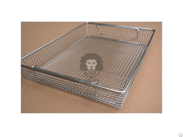 Rectangular Material Handling Basket