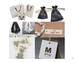 All Kinds Of Garment Accesories Jewelry Card Paper Bag And Seal Tag Ect