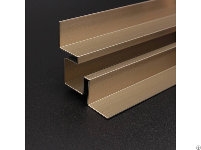 Multipurpose Stainless Steel Metal Trim For House Hotel Decoration