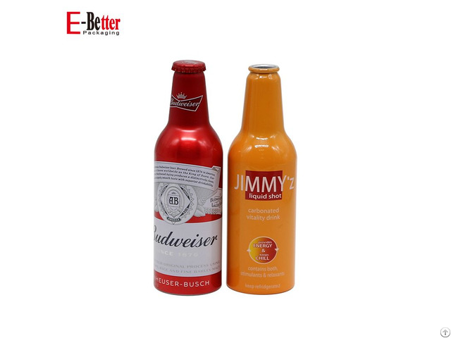 Wholesale 250ml 350ml New Aluminum Beer Bottle With Crown Cap