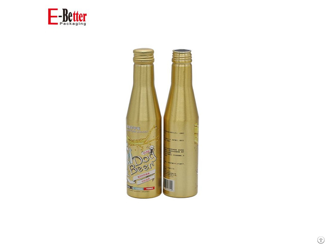 200ml 250ml High End Aluminum Beverage Bottle For Fruit Juice