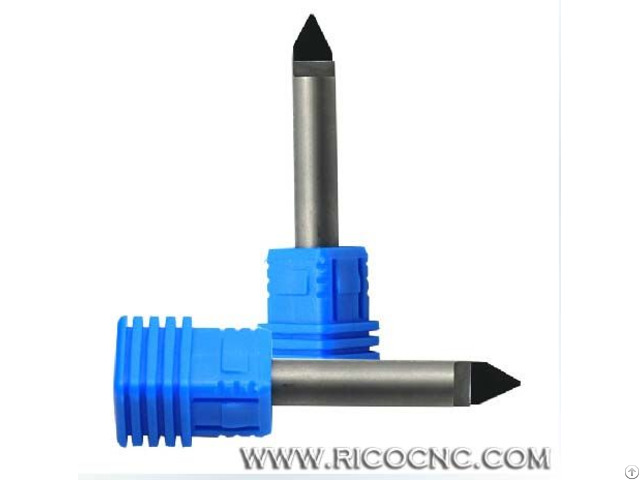 Pcd Diamond Router Bits Granite Stone Engraving Cutters