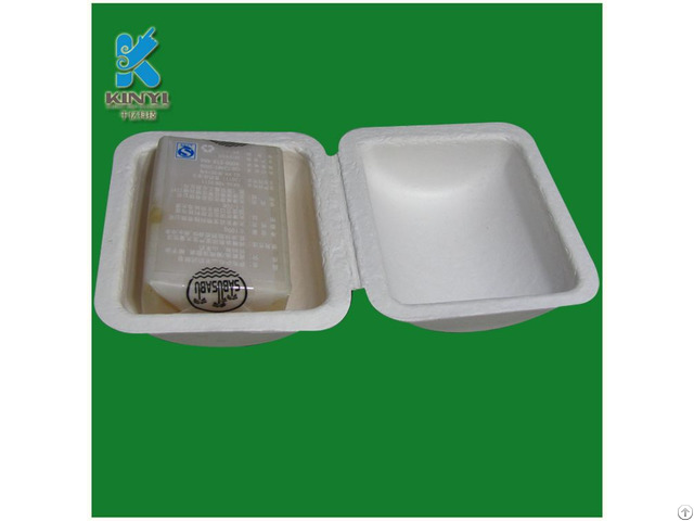 100 Percent Sugar Cane Fiber Kinyi Reusable Soap Pulp Packaging Box