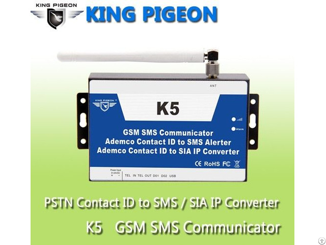 Gsm Contact Id Receiver Via Gprs K5